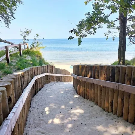 Baltica Polnische Ostsee Mit Jakuzzi 2 Meter Hoher Zaun Haustiere Herzlich Willkommen Ferienhaus Sieroslaw (Kamien)